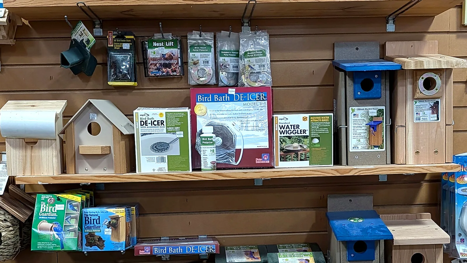 Bird houses and wild bird supplies at Farm Choice Country Store